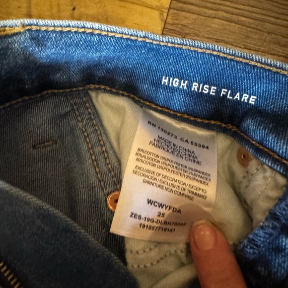 Wrangler High Rise Flare - Picture 2 of 3